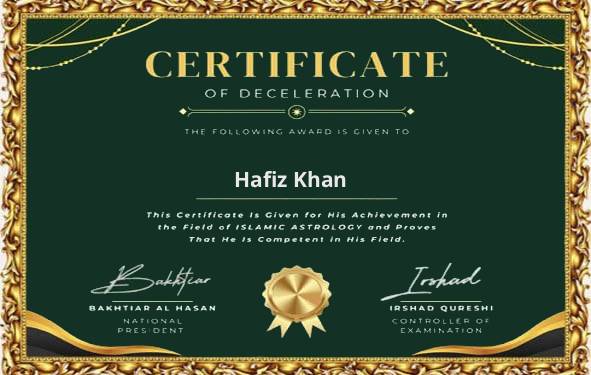 World Famous Astrologer Molana Hafiz Khan Ji +91-7698636720